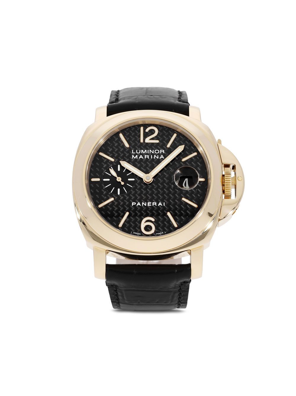 Panerai pre-owned Luminor Marina 44mm - Black von Panerai