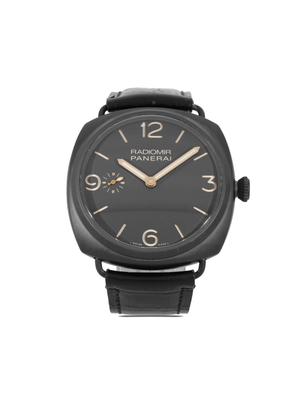 Panerai pre-owned Radiomir 3 Days Composite 47mm - Black von Panerai