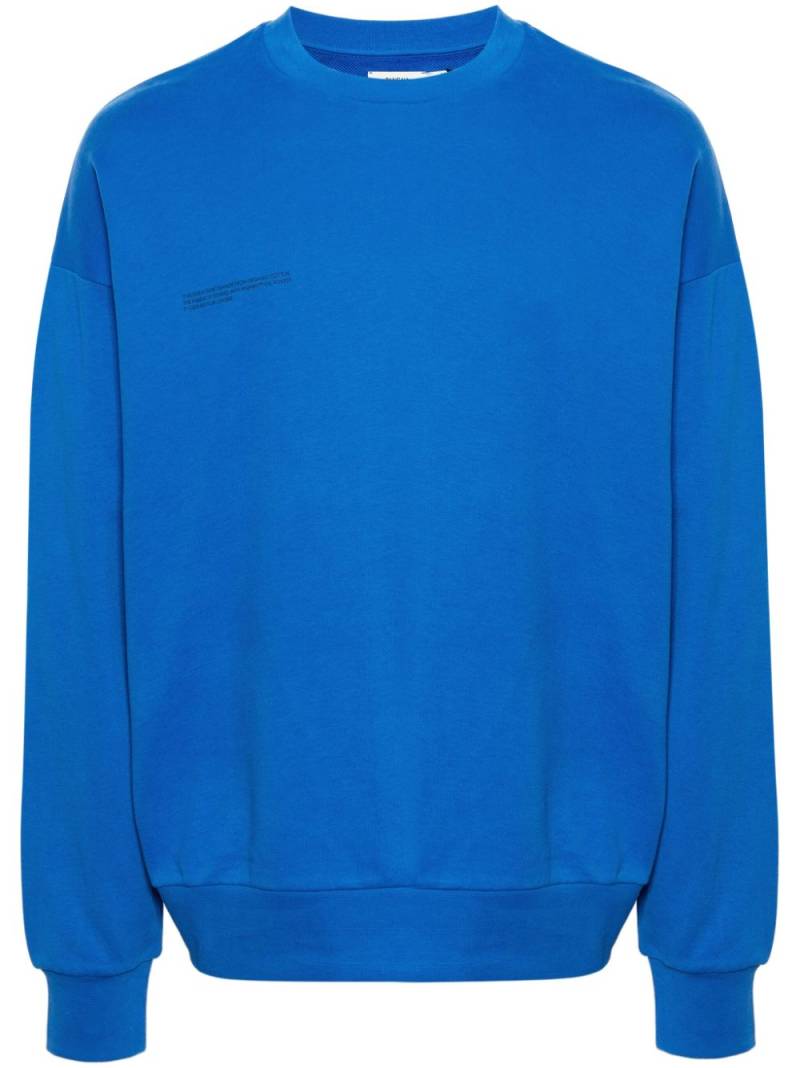 Pangaia 365 Midweight organic-cotton sweatshirt - Blue von Pangaia