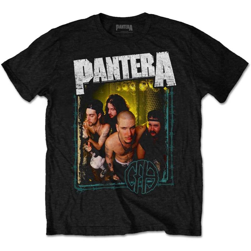 Barbed Tshirt Damen Schwarz L von Pantera