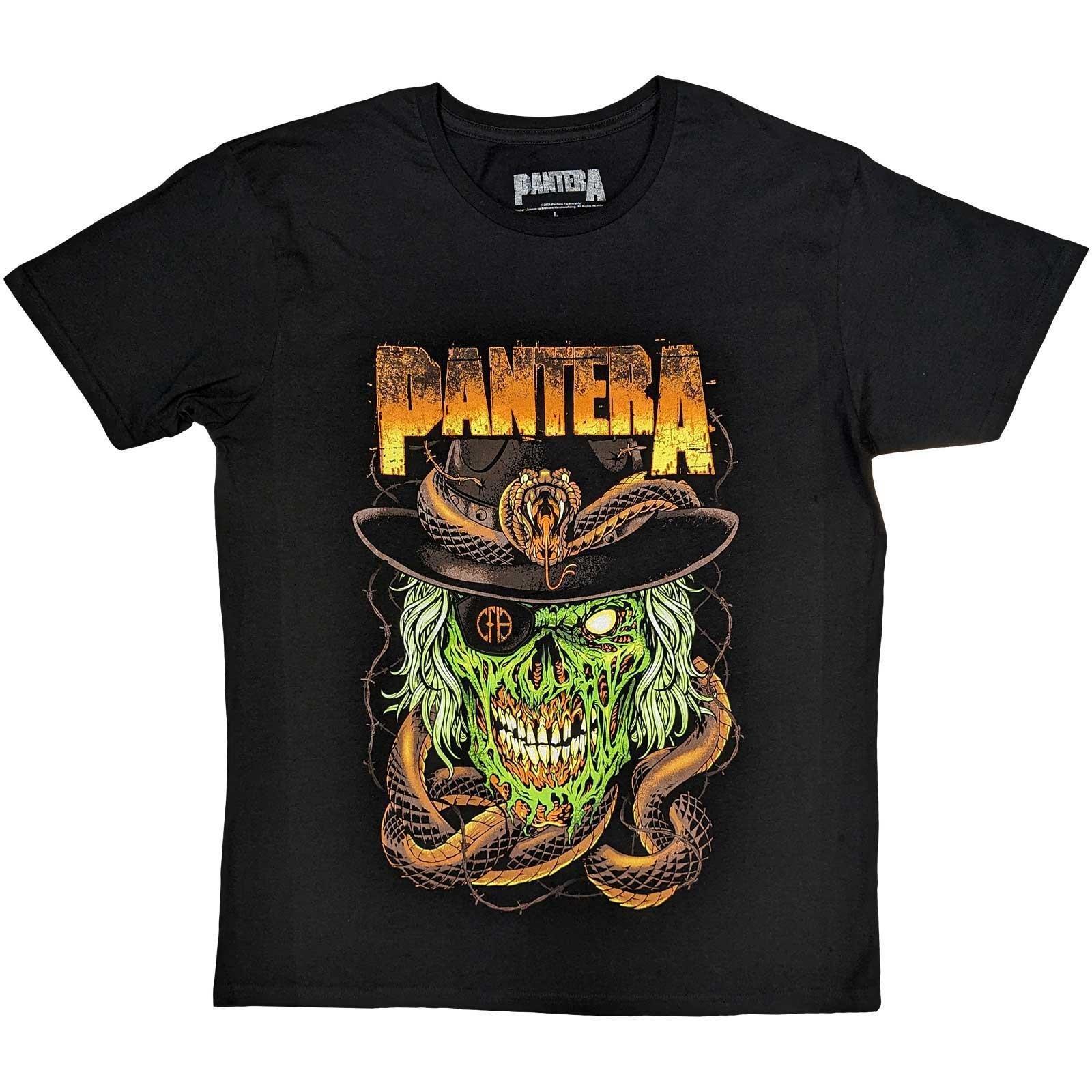 Tshirt Damen Schwarz M von Pantera