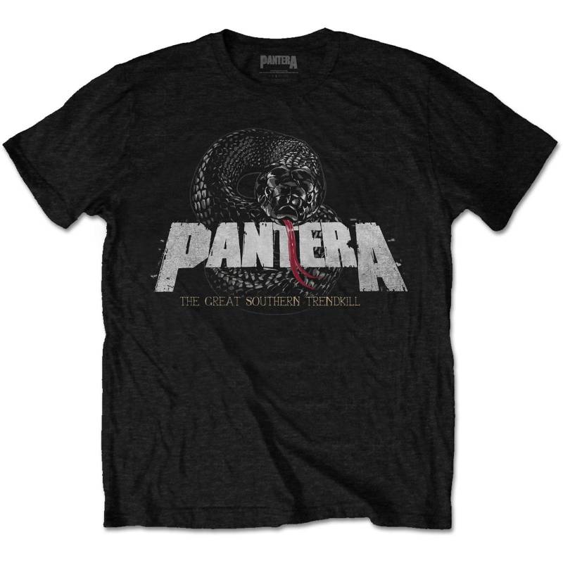 Tshirt Logo Damen Schwarz S von Pantera