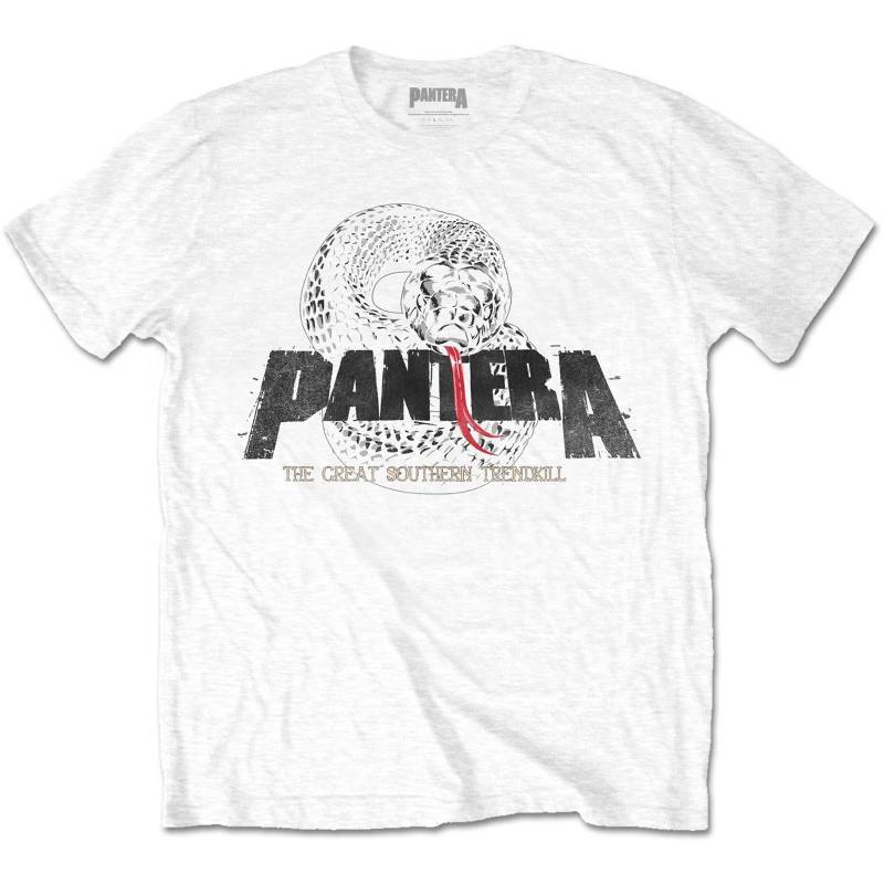 Tshirt Logo Damen Weiss S von Pantera
