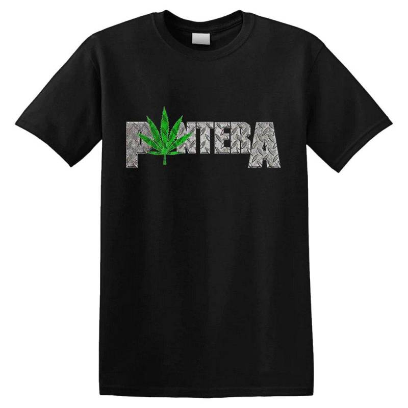 Weed 'n Steel Tshirt Damen Schwarz L von Pantera