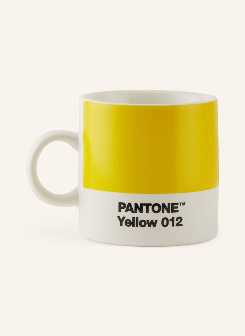 Pantone Espressotasse gelb von Pantone