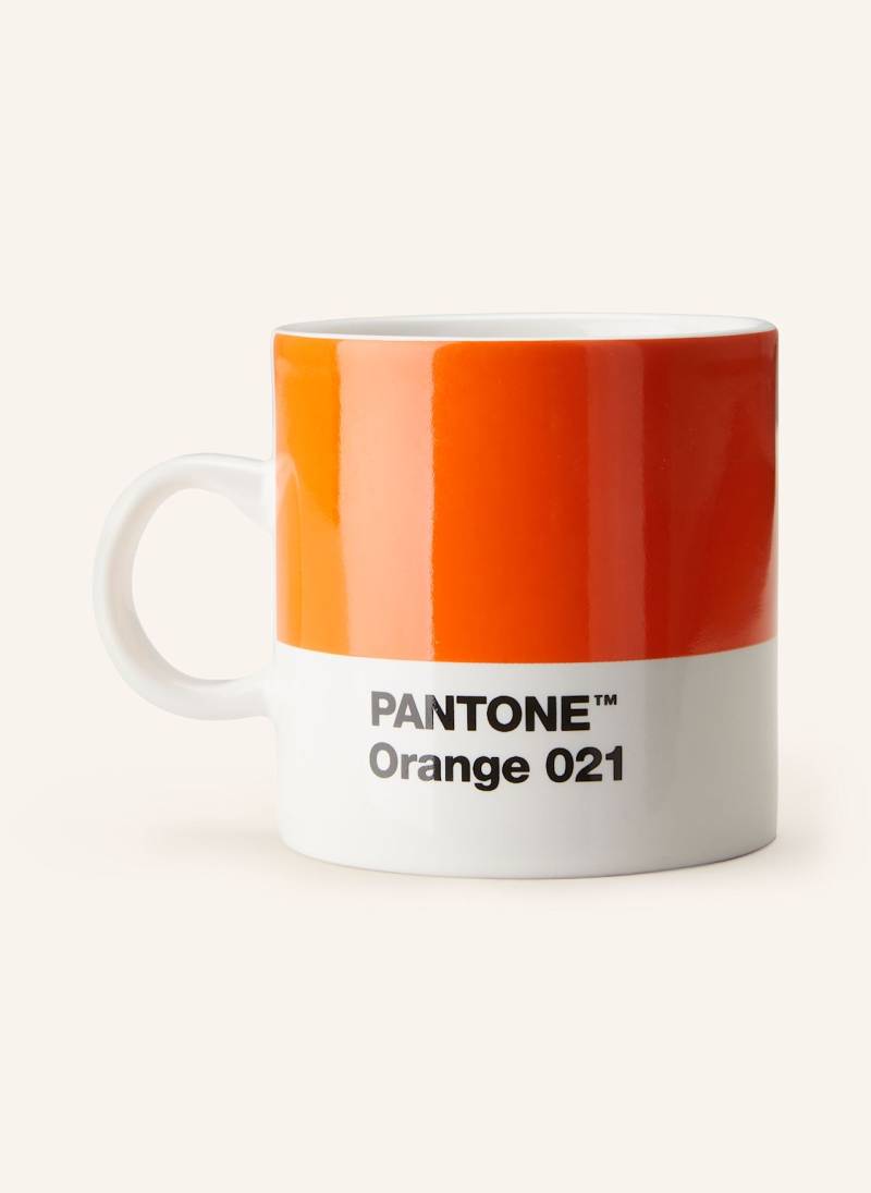 Pantone Espressotasse orange von Pantone