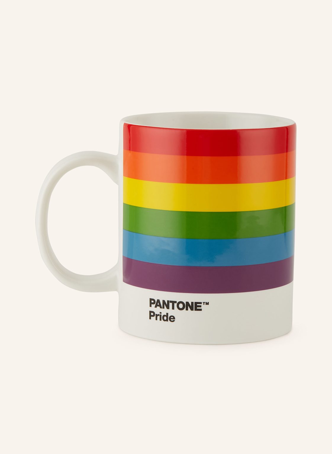 Pantone Henkelbecher Pride beige von Pantone