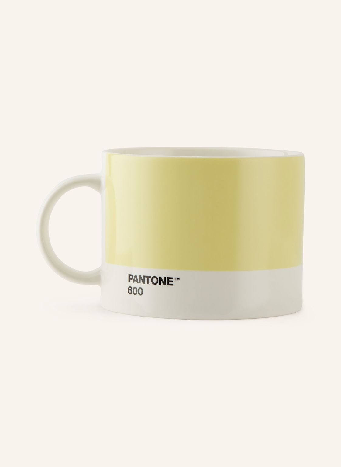 Pantone Henkelbecher gelb von Pantone