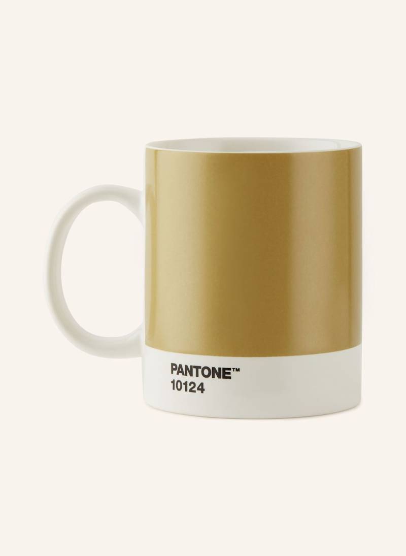 Pantone Henkelbecher gold von Pantone