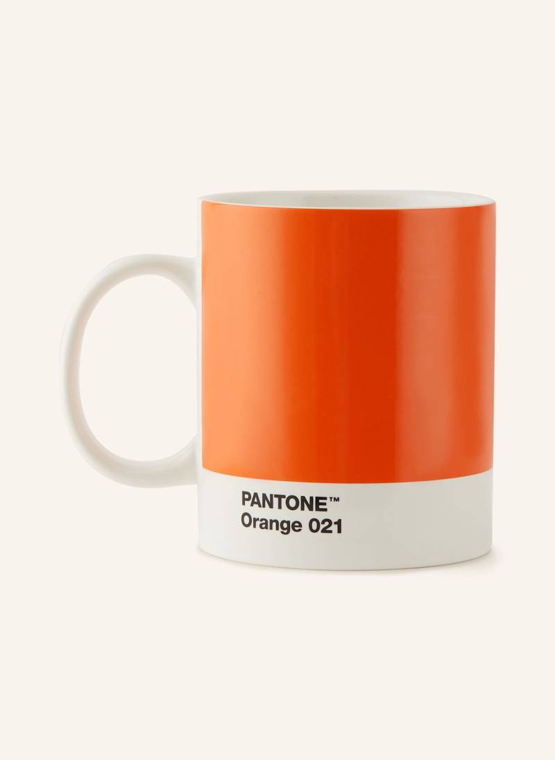 Pantone Henkelbecher orange von Pantone