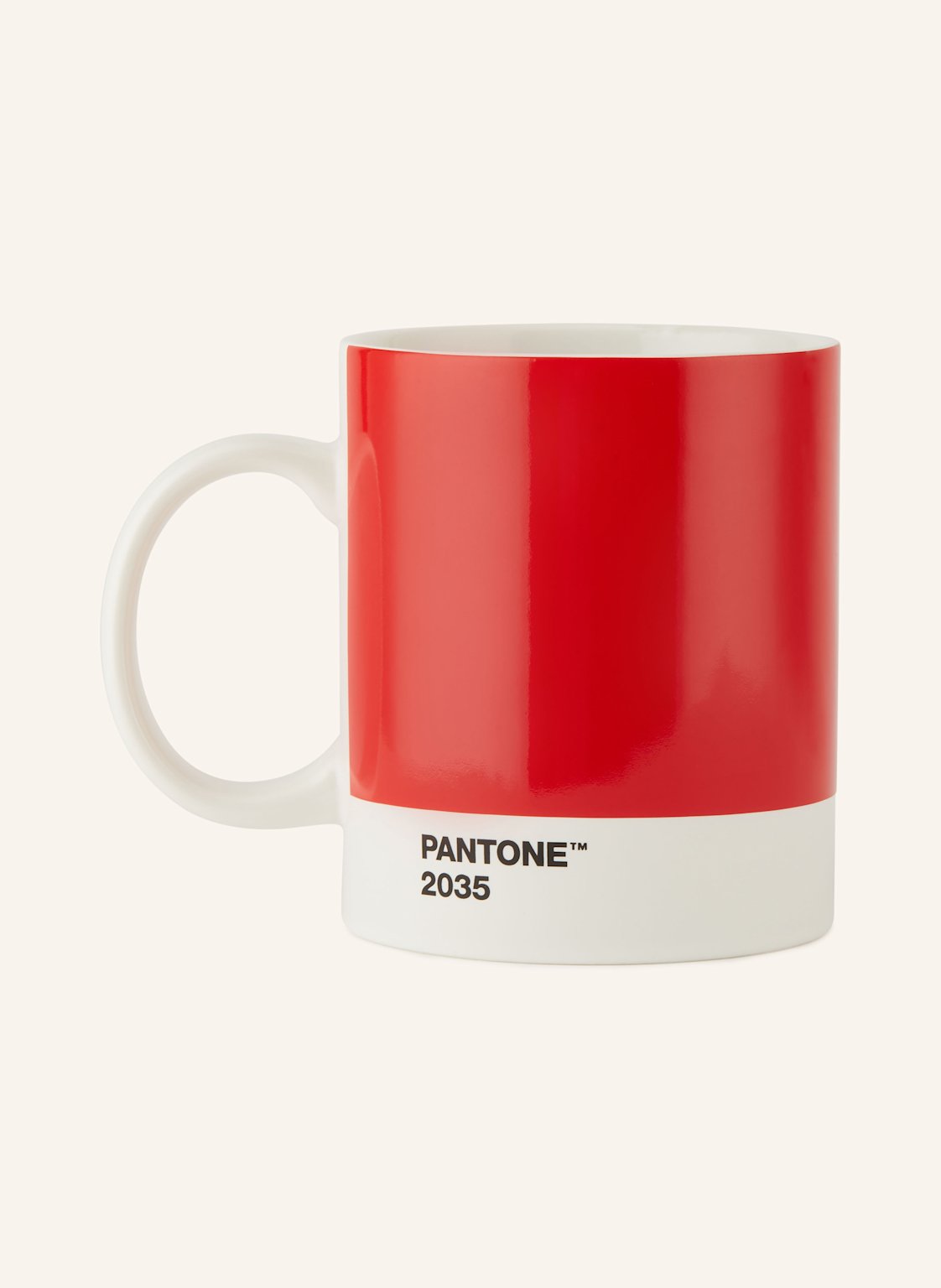 Pantone Henkelbecher rot von Pantone