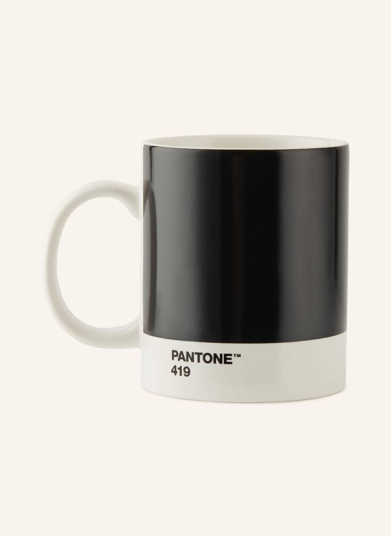 Pantone Henkelbecher schwarz von Pantone