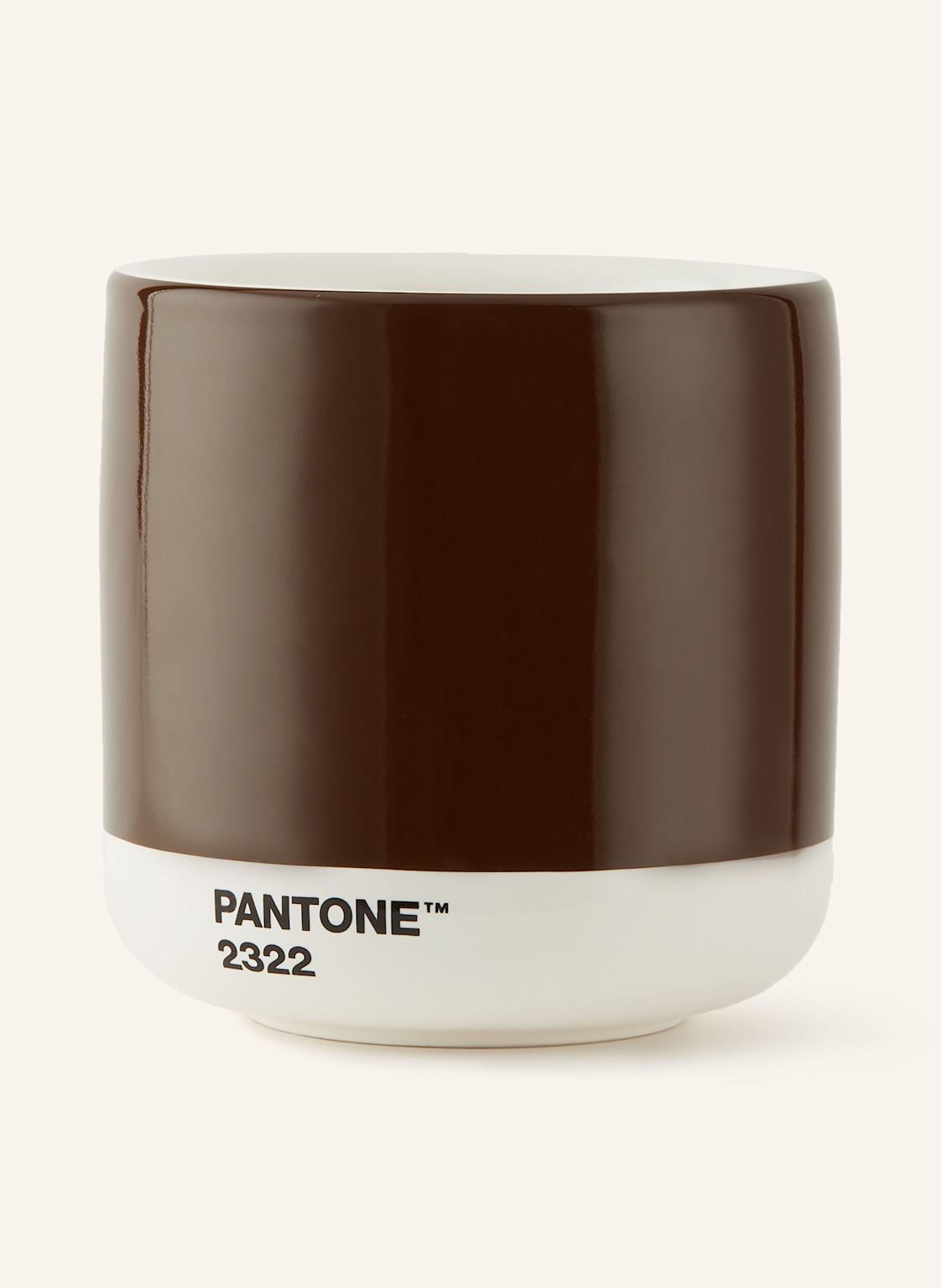 Pantone Latte-Thermobecher braun von Pantone