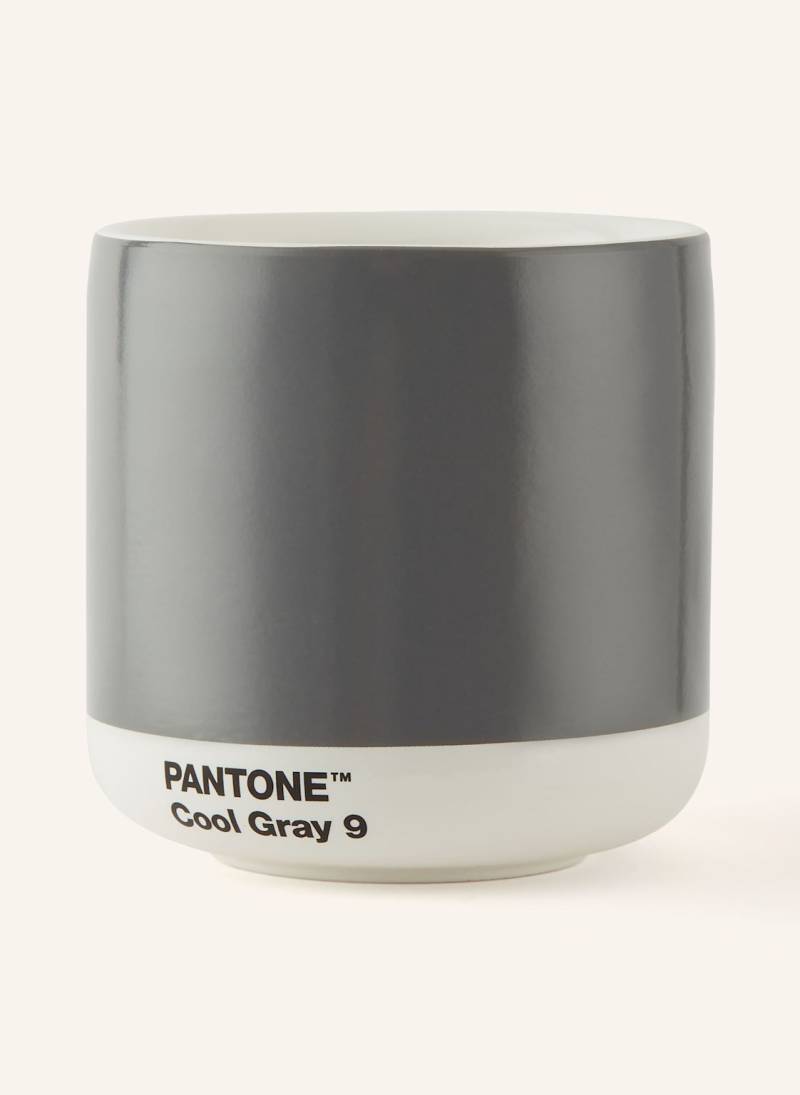 Pantone Latte-Thermobecher grau von Pantone