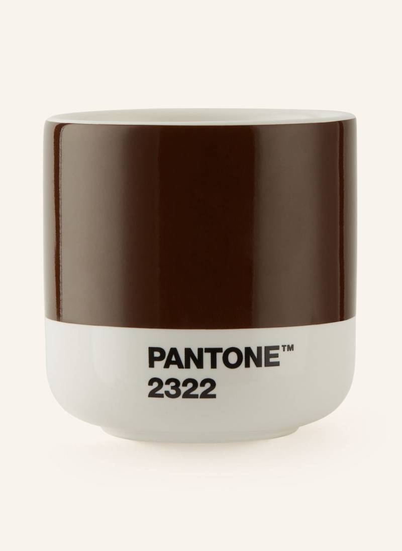 Pantone Macchiato-Becher braun von Pantone