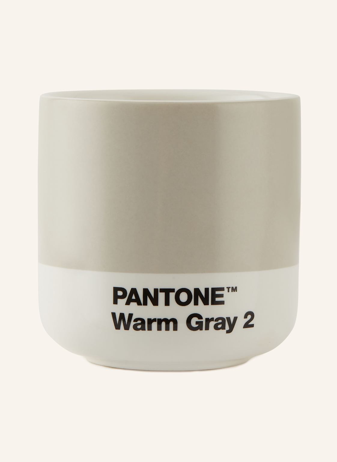 Pantone Macchiato-Becher grau von Pantone