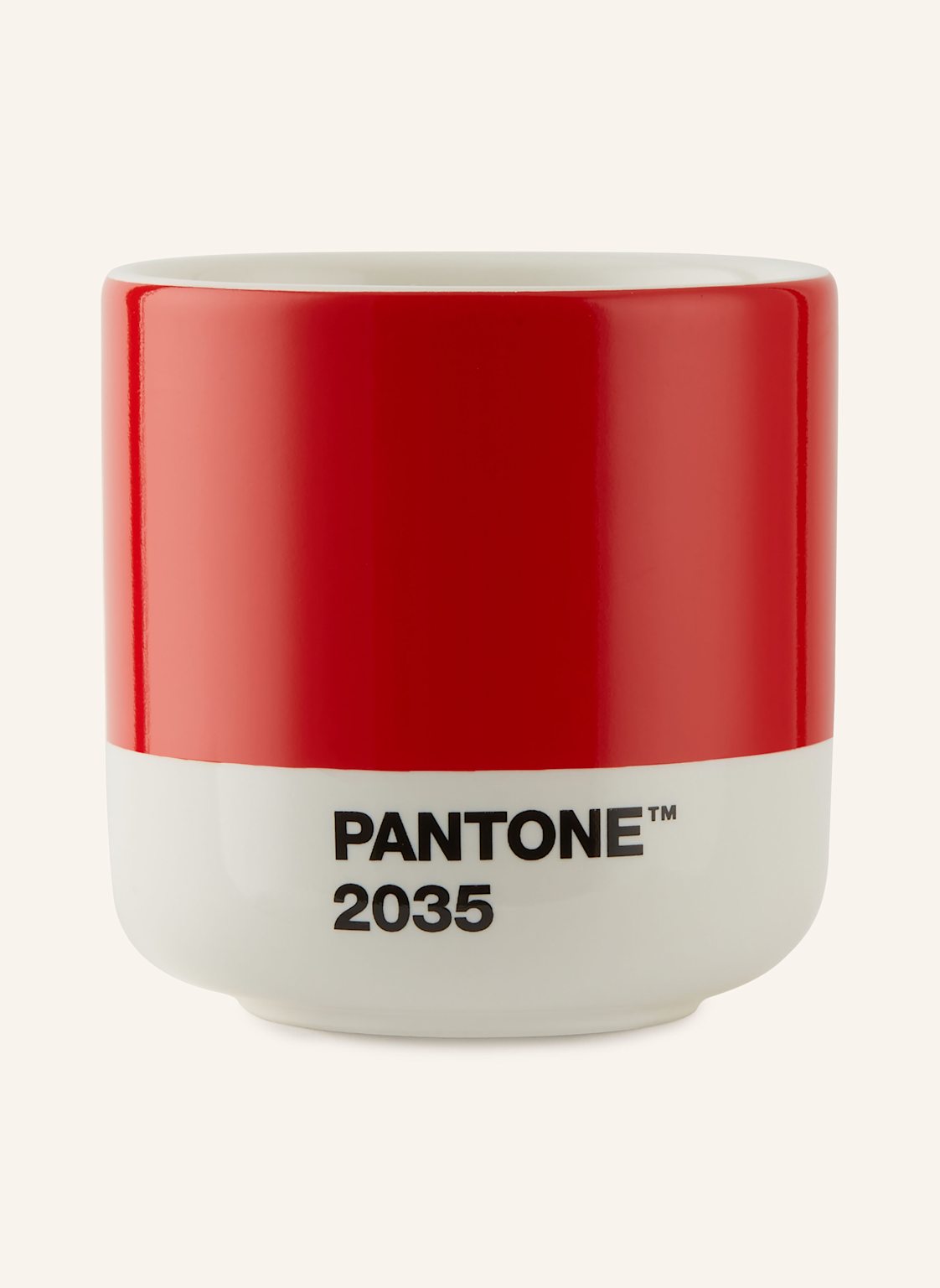 Pantone Macchiato-Becher rot von Pantone