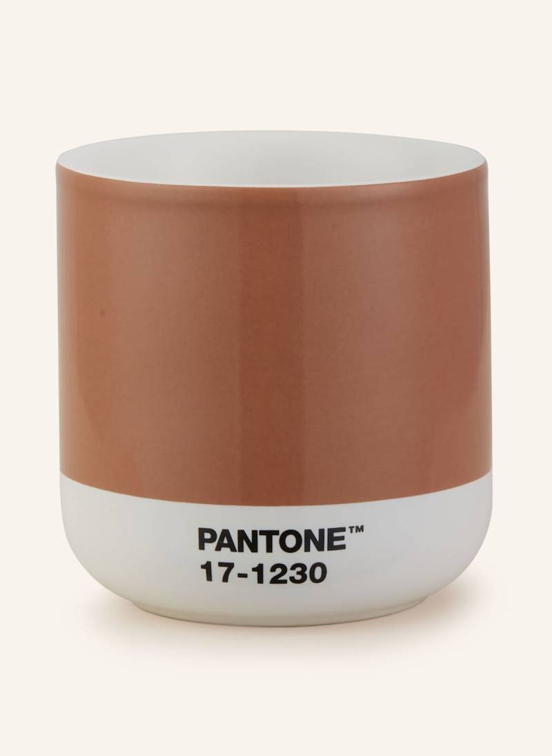 Pantone Thermobecher Cortado braun von Pantone