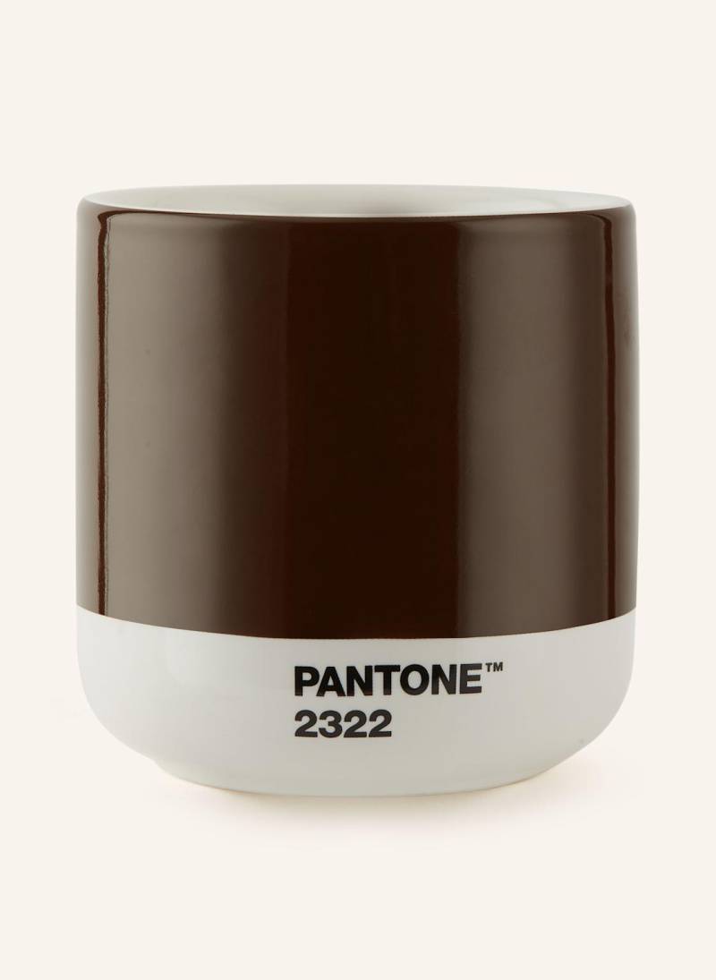 Pantone Thermobecher Cortado braun von Pantone