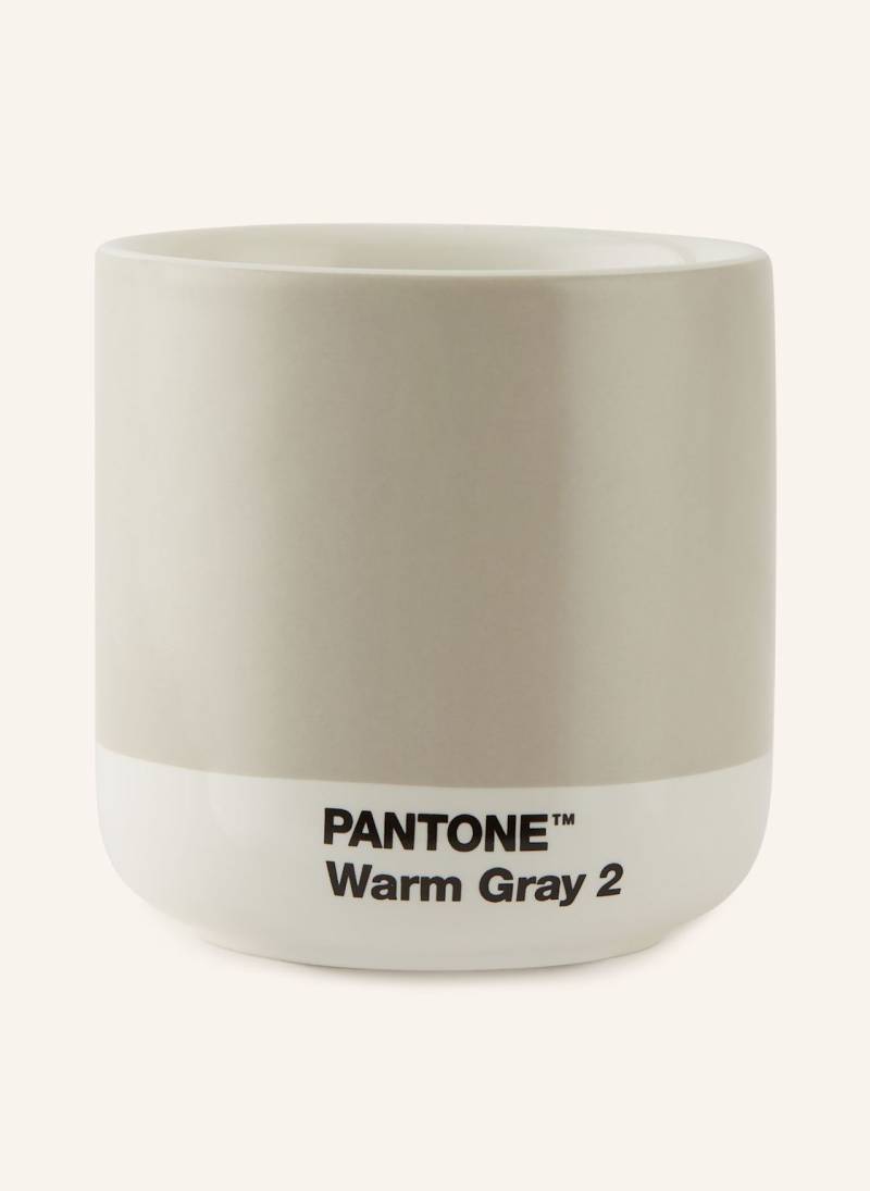 Pantone Thermobecher Cortado grau von Pantone