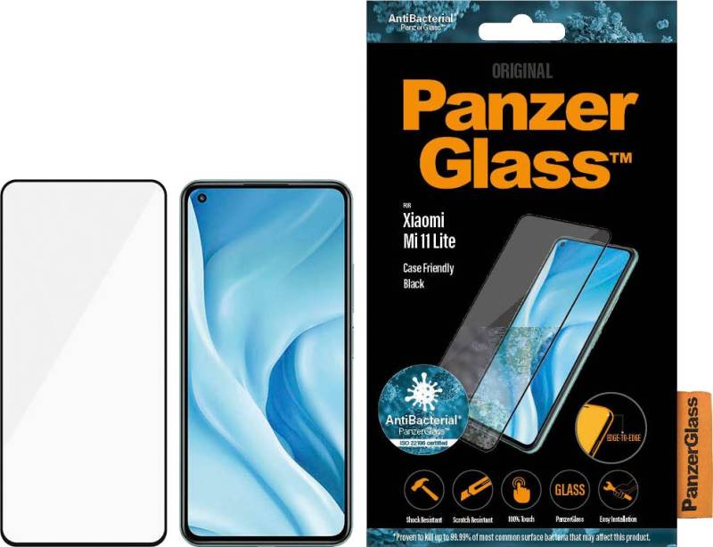 PanzerGlass Displayschutzfolie »E2E Schutzglas Xiaomi Mi 11 Lite«, für Mi 11 Lite von PanzerGlass