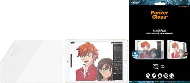 PanzerGlass Displayschutzfolie »Case Friendly GraphicPaper«, für iPad 10.2'', (1 St.) von PanzerGlass
