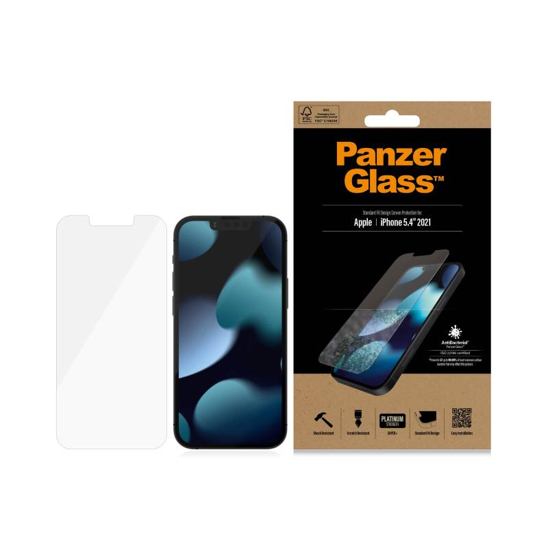 PanzerGlass Displayschutzfolie »PanzerGlass Standard Fit (Antibakeriell) für iPhone 13 mini« von PanzerGlass