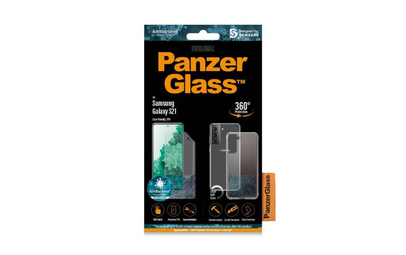 PanzerGlass Displayschutzglas »360° Protection Case«, für Galaxy S21, (1 St.) von PanzerGlass