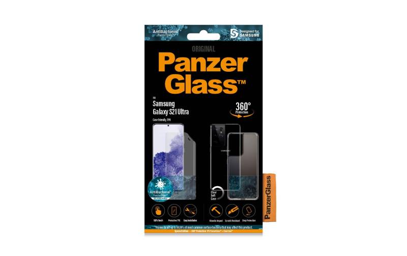 PanzerGlass Displayschutzglas »360° Protection Case«, für Galaxy S21 Ultra, (1 St.) von PanzerGlass