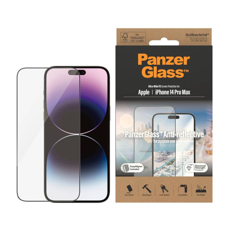 PanzerGlass Displayschutzglas »Anti-Reflective Screen Protector Ultra Wide Fit« von PanzerGlass