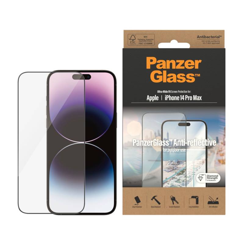 PanzerGlass Displayschutzglas »Anti-Reflective Screen Protector Ultra Wide Fit« von PanzerGlass