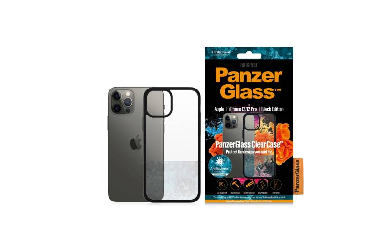 PanzerGlass Displayschutzglas »Back Cover ClearCase«, für iPhone 12, iPhone 12 Pro von PanzerGlass