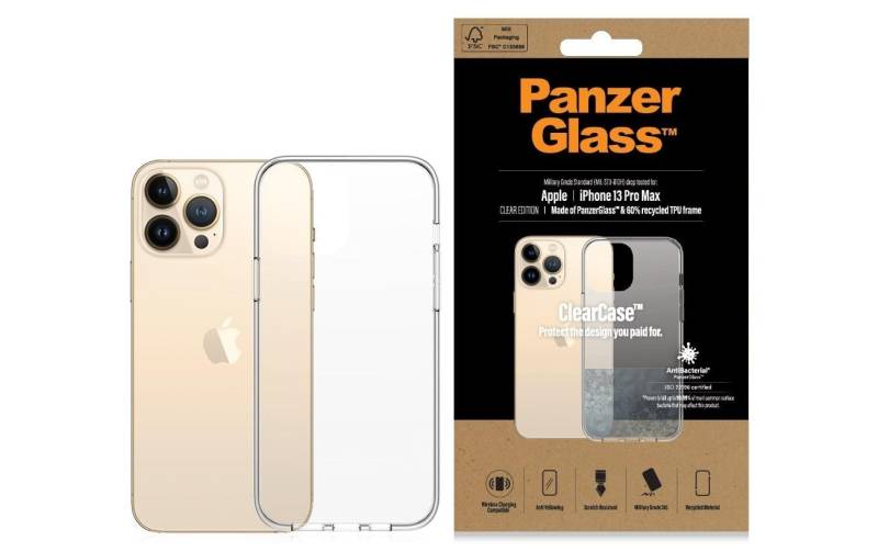 PanzerGlass Displayschutzglas »Back Cover ClearCase«, für iPhone 13 Pro Max von PanzerGlass