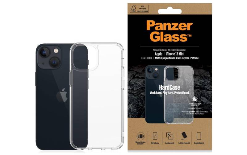 PanzerGlass Displayschutzglas »Back Cover HardCase«, für iPhone 13 mini von PanzerGlass