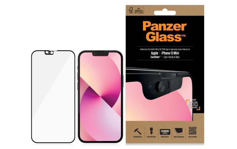 PanzerGlass Displayschutzglas »CF«, für iPhone 13 mini, (1 St.) von PanzerGlass