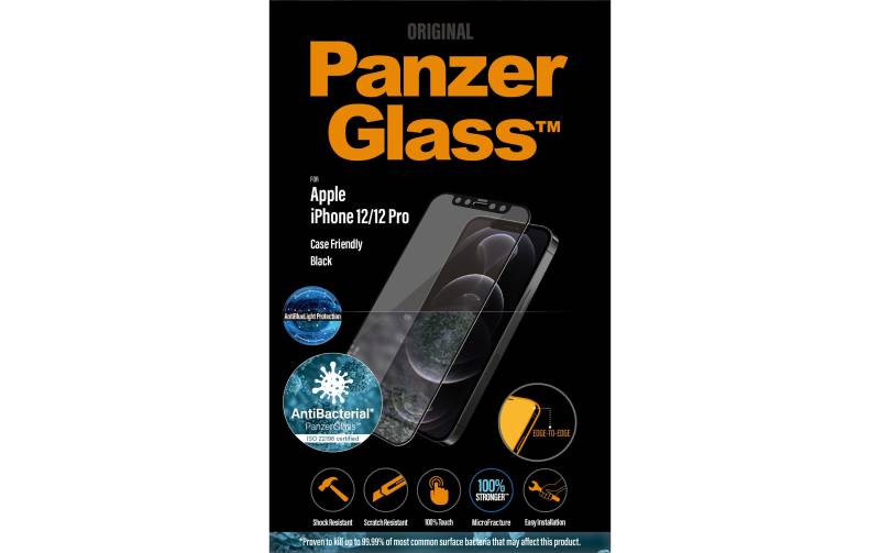 PanzerGlass Displayschutzglas »Case«, für iPhone 12, iPhone 12 Pro, (1 St.) von PanzerGlass