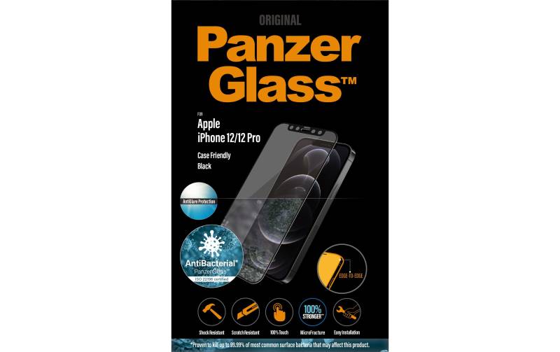 PanzerGlass Displayschutzglas »Case«, für iPhone 12, iPhone 12 Pro, (1 St.) von PanzerGlass