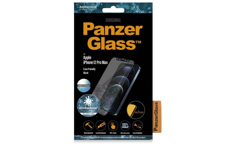 PanzerGlass Displayschutzglas »Case«, für iPhone 12 Pro Max, (1 St.) von PanzerGlass