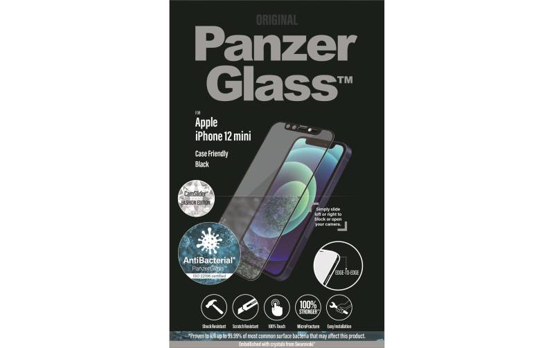 PanzerGlass Displayschutzglas »Case«, für iPhone 12 mini, (1 St.) von PanzerGlass