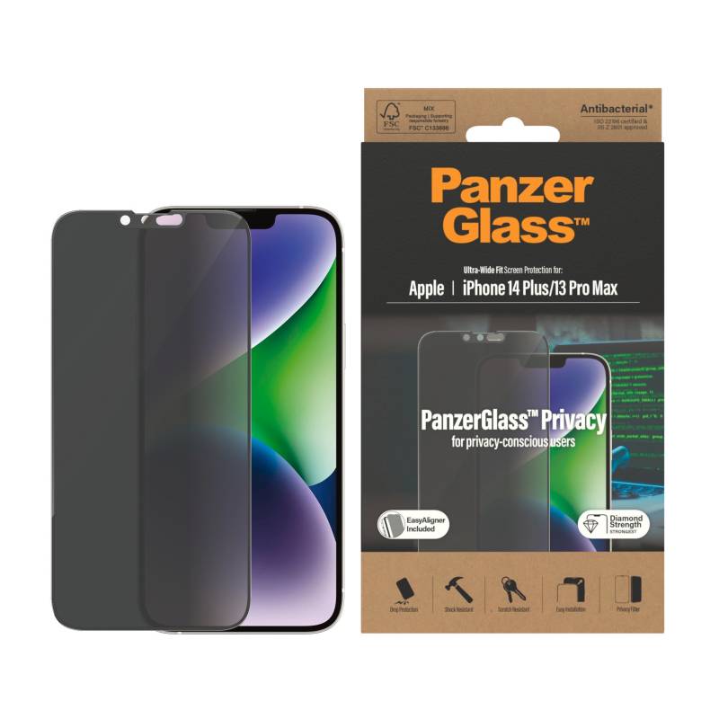 PanzerGlass Displayschutzglas »Display-Schutzglas«, für Apple iPhone 13 Pro Max-Apple iPhone 14 Plus, passend für Apple iPhone 13 Pro Max, 14 Plus von PanzerGlass