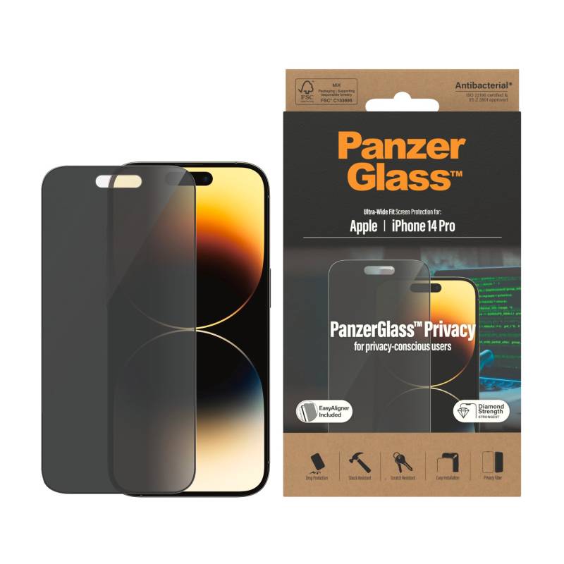 PanzerGlass Displayschutzglas »Display-Schutzglas«, für Apple iPhone 14 Pro, passend für Apple iPhone 14 Pro von PanzerGlass