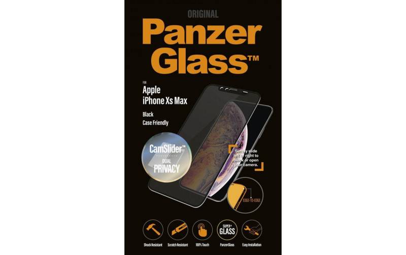 PanzerGlass Displayschutzglas »Dual«, für iPhone XS Max, (1 St.) von PanzerGlass