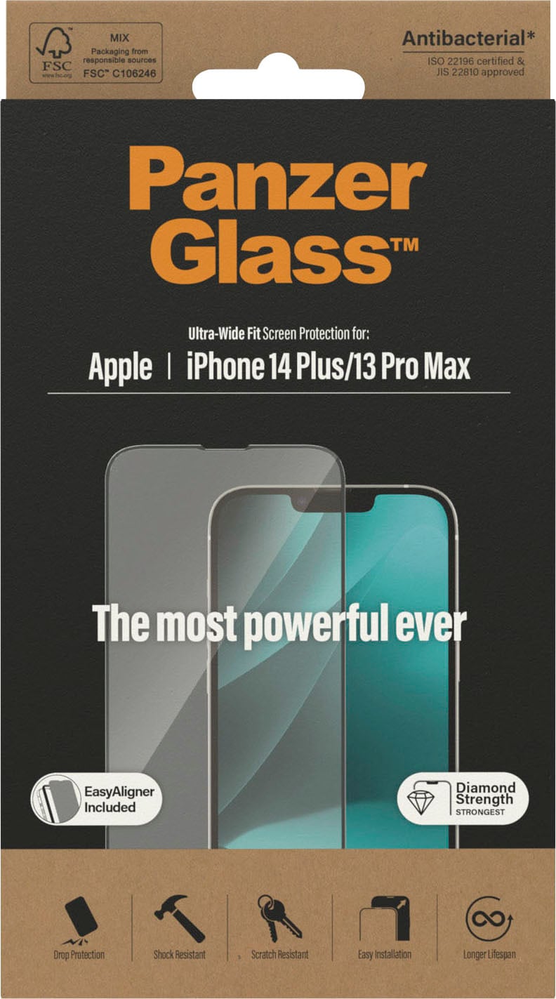 PanzerGlass Displayschutzglas »PanzerGlass™ Clear Glass Displayschutz für iPhone 14 Plus« von PanzerGlass