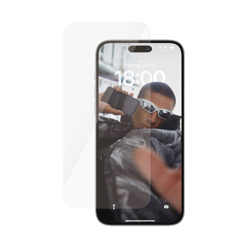 PanzerGlass Displayschutzglas »Screen Protector Glass«, für iPhone 15 Plus, Ultra Wide Fit von PanzerGlass