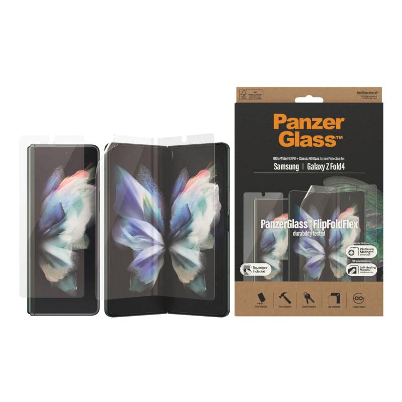 PanzerGlass Displayschutzglas »Screen Protector Ultra Wide Fit«, für Samsung Galaxy Z Fold4 5G-Samsung Galaxy Z Fold5, passend für Samsung Galaxy Z Fold4 5G, Z Fold5 von PanzerGlass