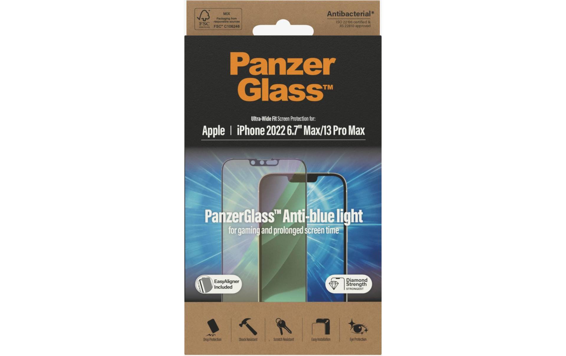 PanzerGlass Displayschutzglas »Ultra«, für iPhone 13 Pro Max, iPhone 14 Plus, (1 St.) von PanzerGlass