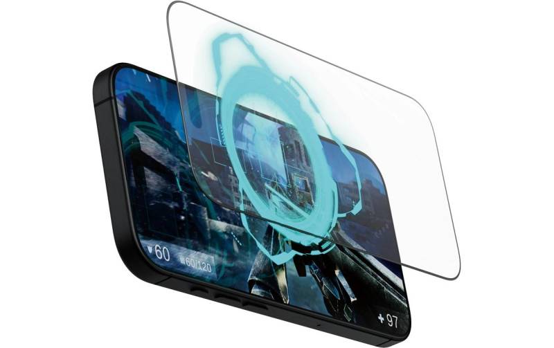 PanzerGlass Displayschutzglas »Ultra Wide Fit Gaming iPhone 16 Pro«, für iPhone 16 Pro, (1 St.) von PanzerGlass