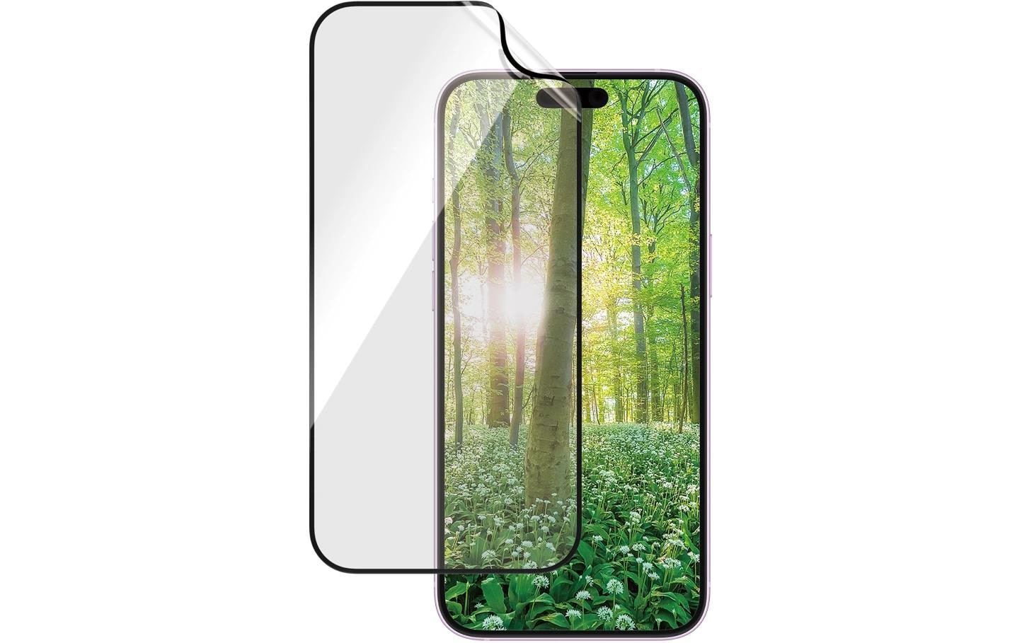 PanzerGlass Displayschutzglas »Ultra Wide Fit MATRIX iPhone 16 Plus«, für iPhone 16 Plus, (1 St.) von PanzerGlass