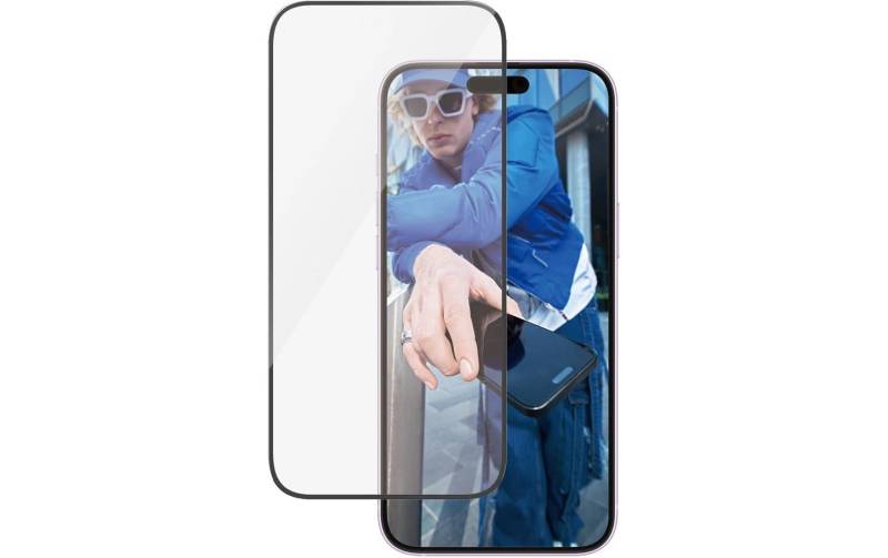 PanzerGlass Displayschutzglas »Ultra Wide Fit iPhone 16 Plus«, für iPhone 16 Plus, (1 St.) von PanzerGlass