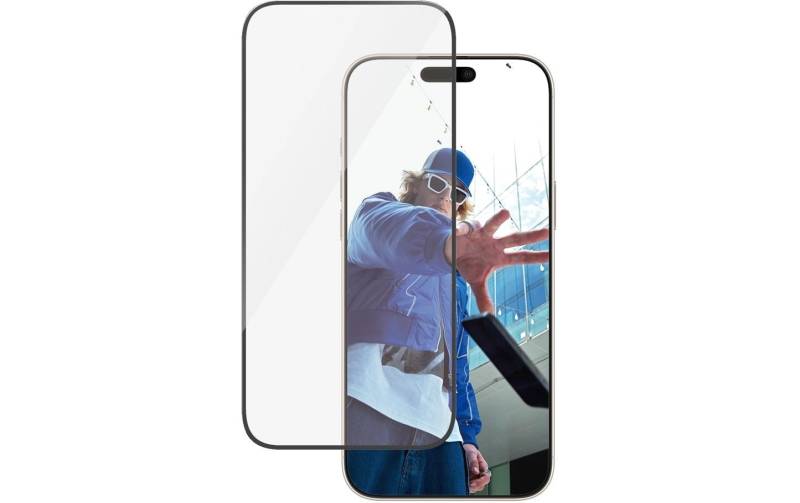 PanzerGlass Displayschutzglas »Ultra Wide Fit iPhone 16 Pro Max«, für iPhone 16 Pro Max, (1 St.) von PanzerGlass